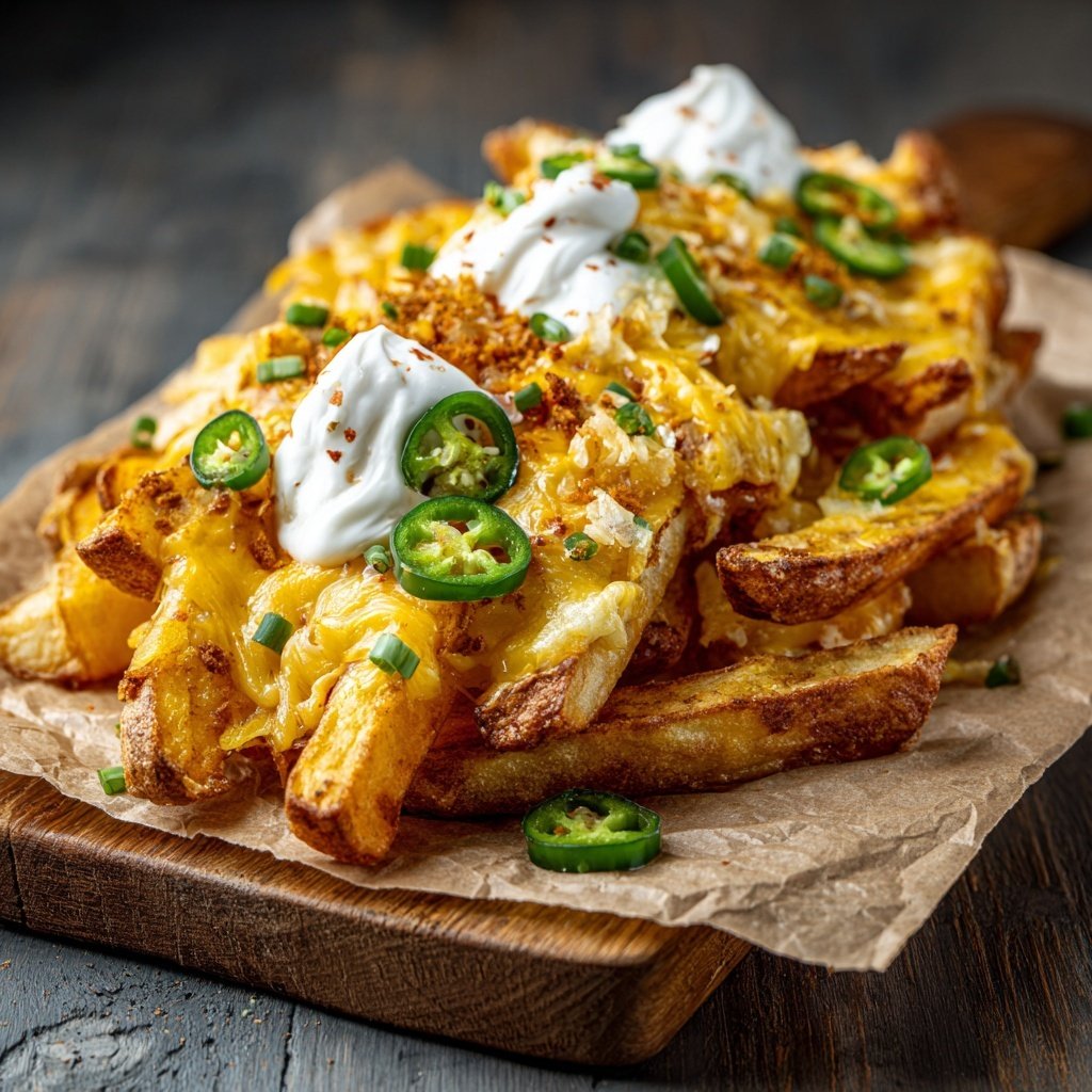 Loaded Nacho Cheese Fries