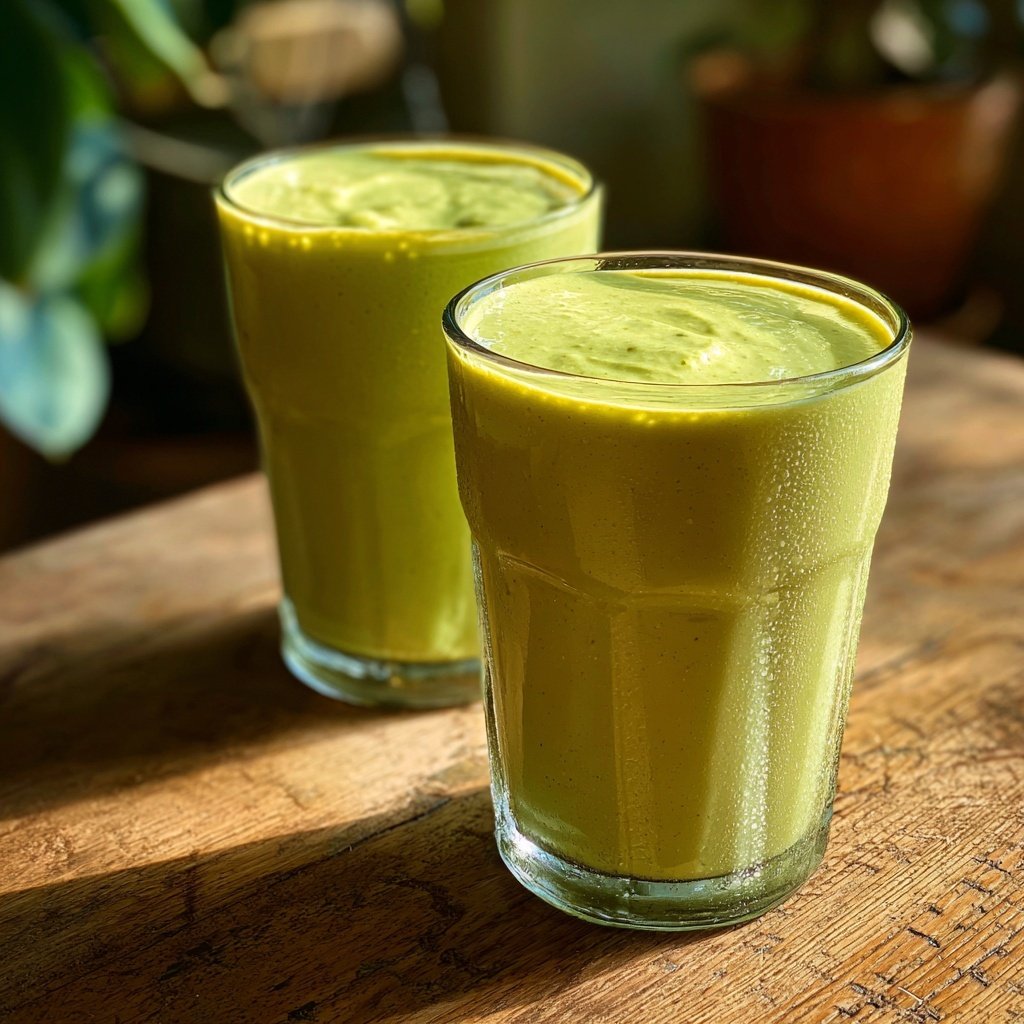 Avocado Vanilla Protein Shake