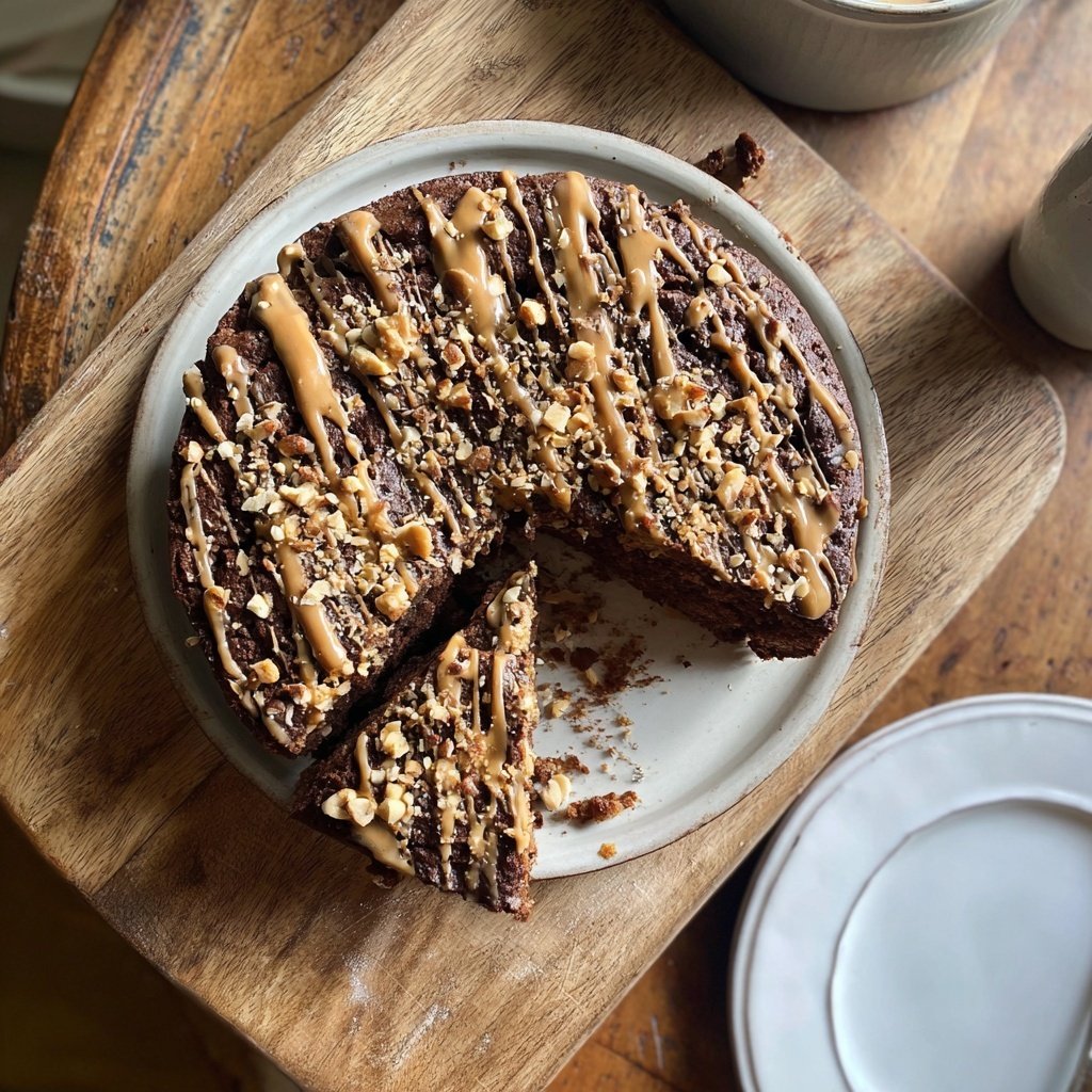 Peanut Butter Protein Cake