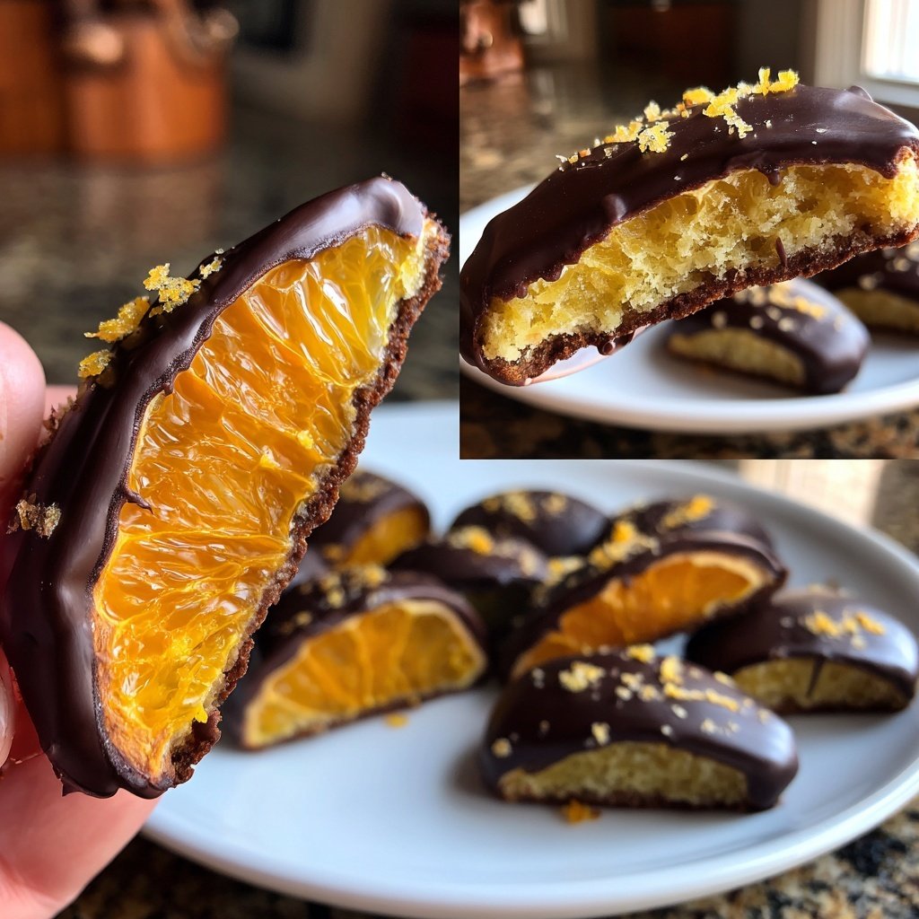 Chocolate Dipped Citrus Slices