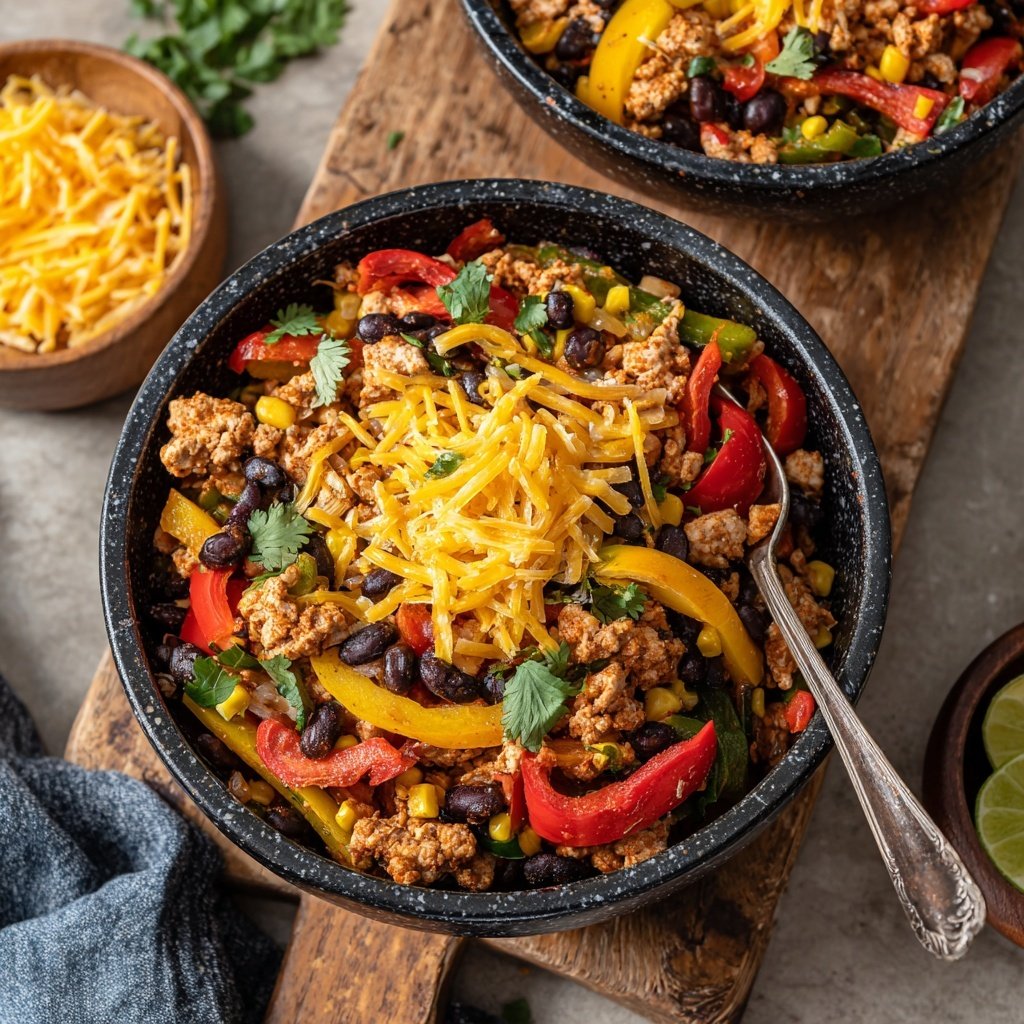 Low Calorie Taco Bowls