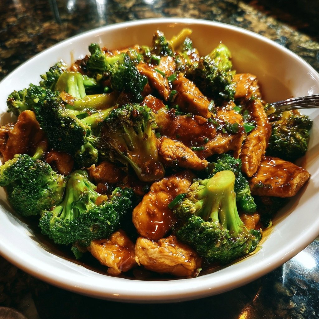 Chicken Broccoli Stir Fry