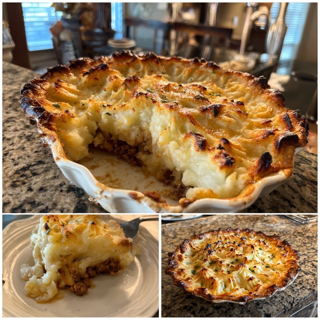 Mediterranean-Inspired Shepherd's Pie