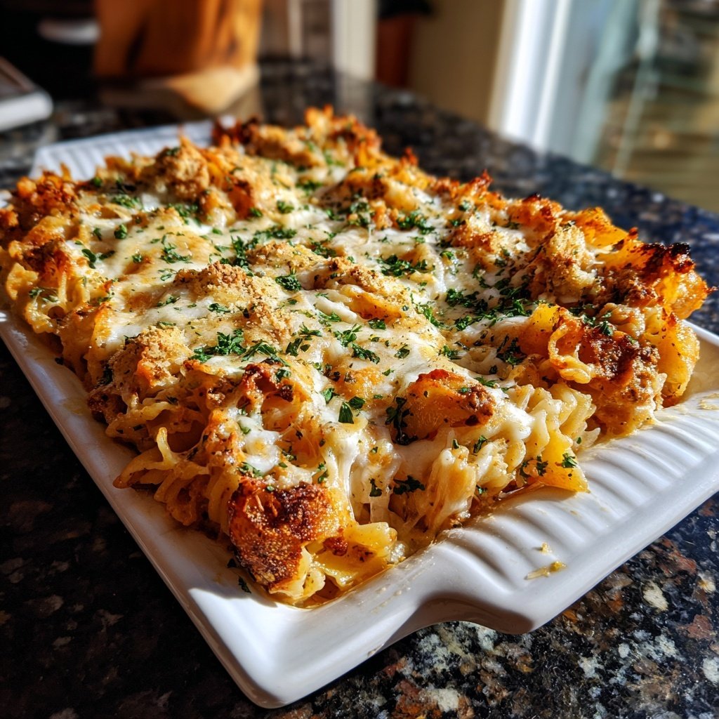Creamy Ground Turkey Pasta Bake