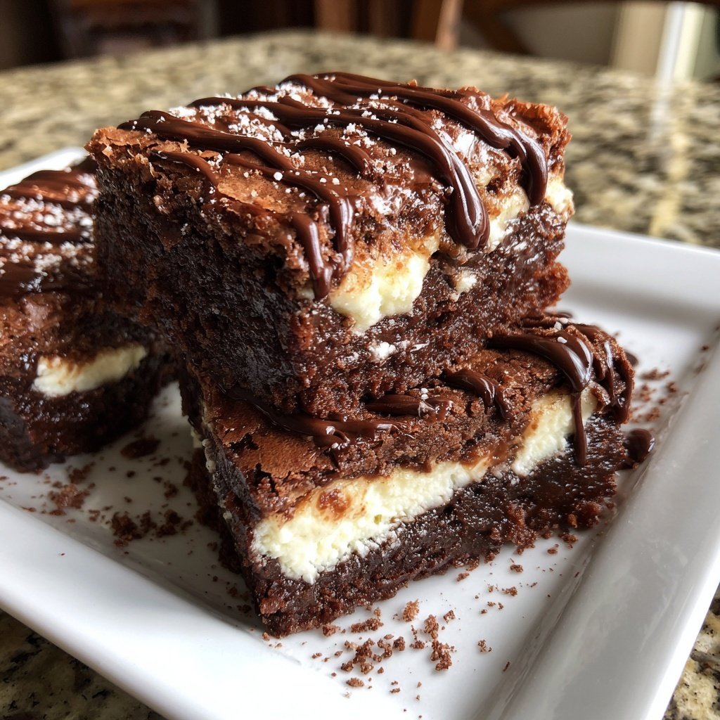 Brownie Delight with Cottage Cheese