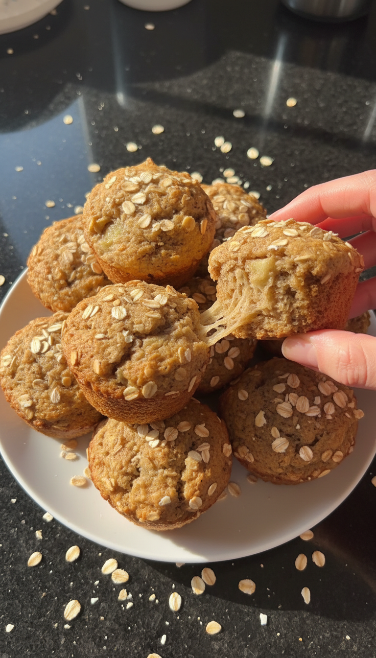 Protein-Infused Banana Oat Muffins