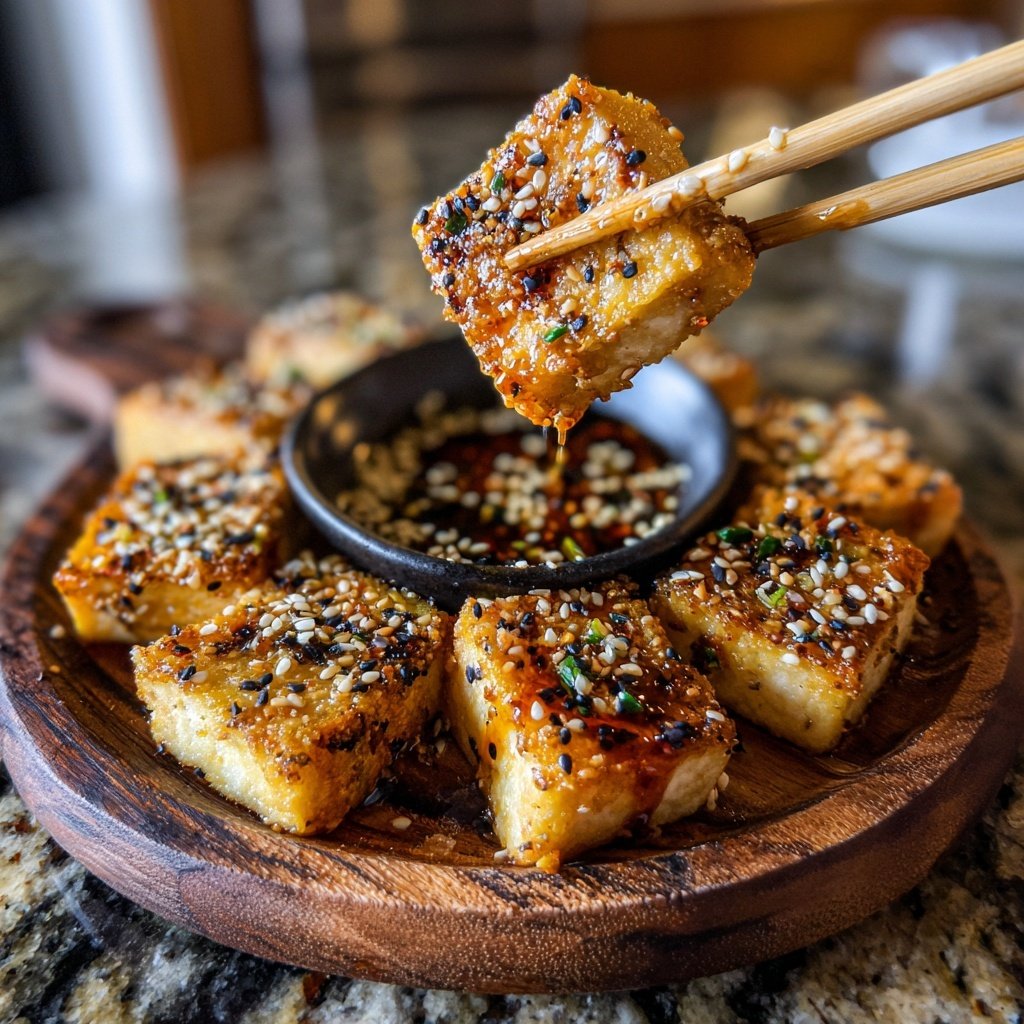 Crispy Sesame Tofu Air Fryer