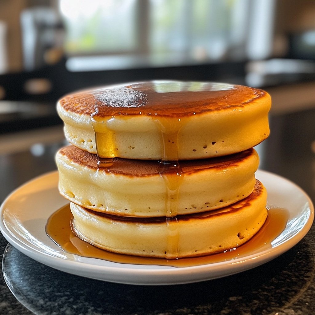 Perfectly Pillowy Japanese Pancakes