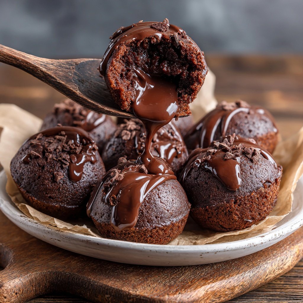 Chocolate Lava Cake Bites