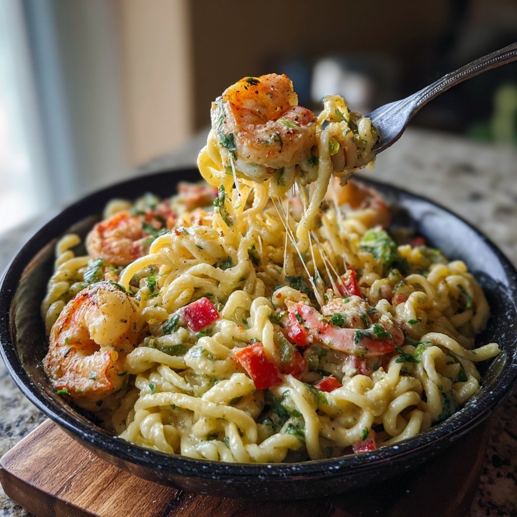 Cajun Cream Shrimp Pasta