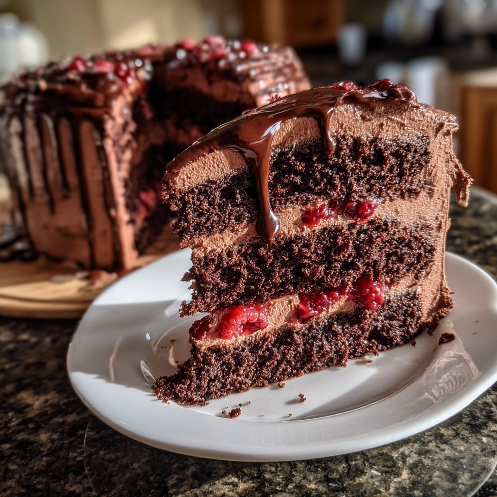 Galentine's Fun Chocolate Layer Cake