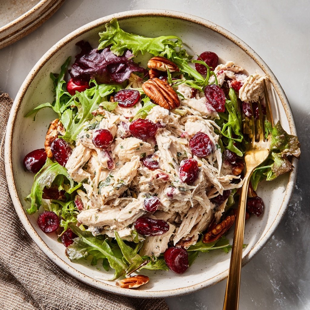 Cranberry Pecan Chicken Salad