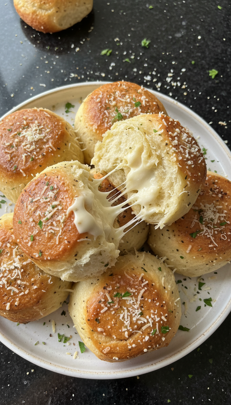 Garlic Parmesan Aioli Rolls