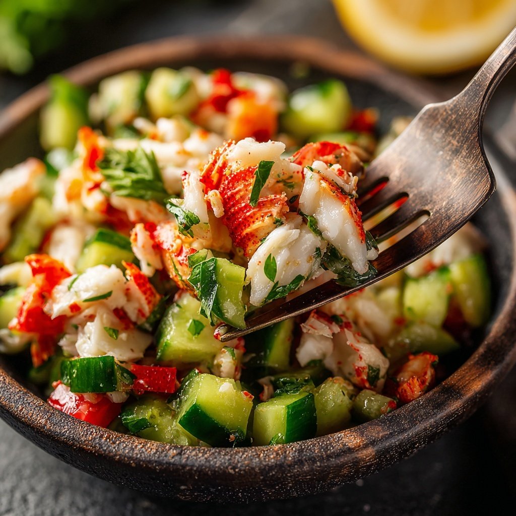 Spicy Crab Salad Tapas