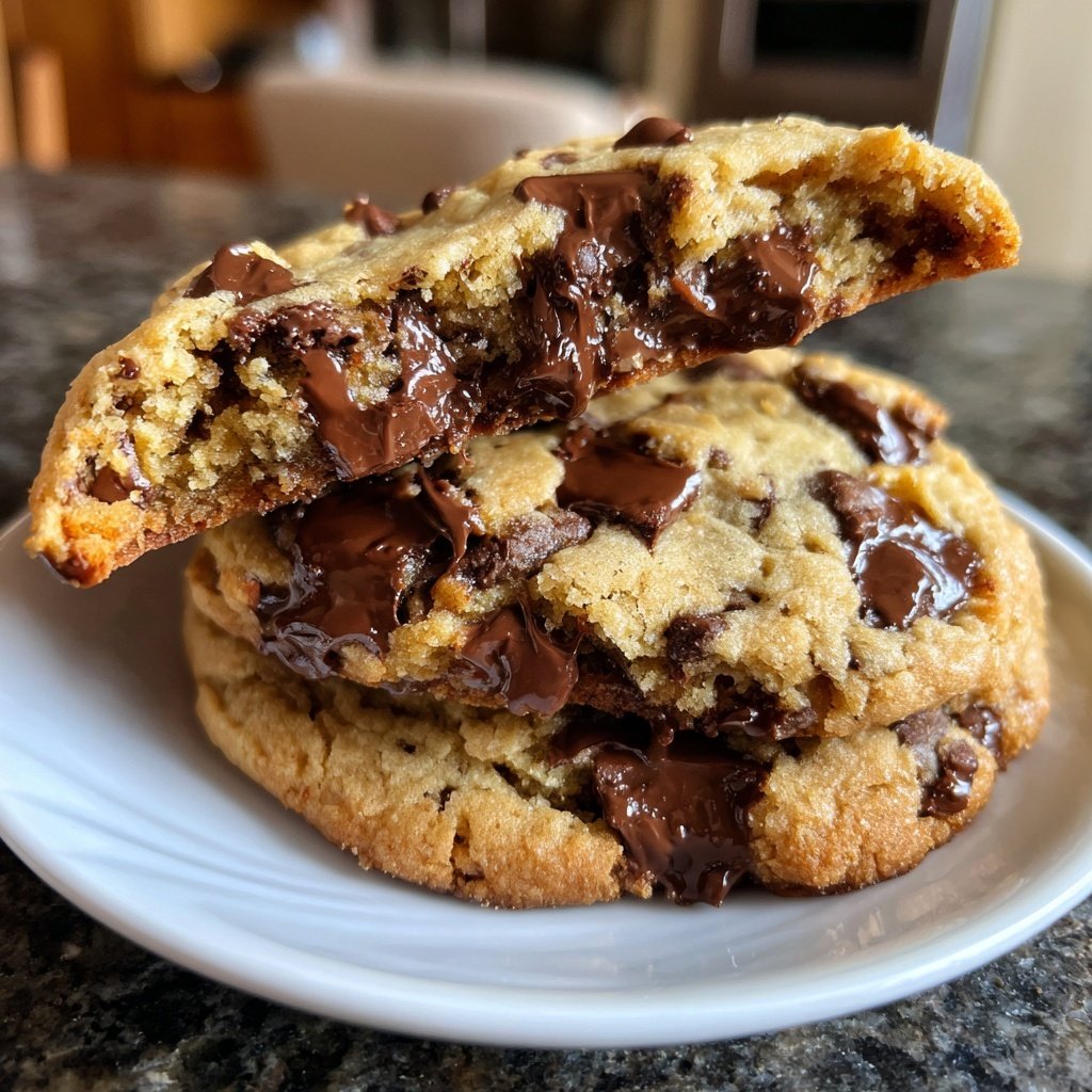 Thick & Chewy Chocolate Chip Cookies