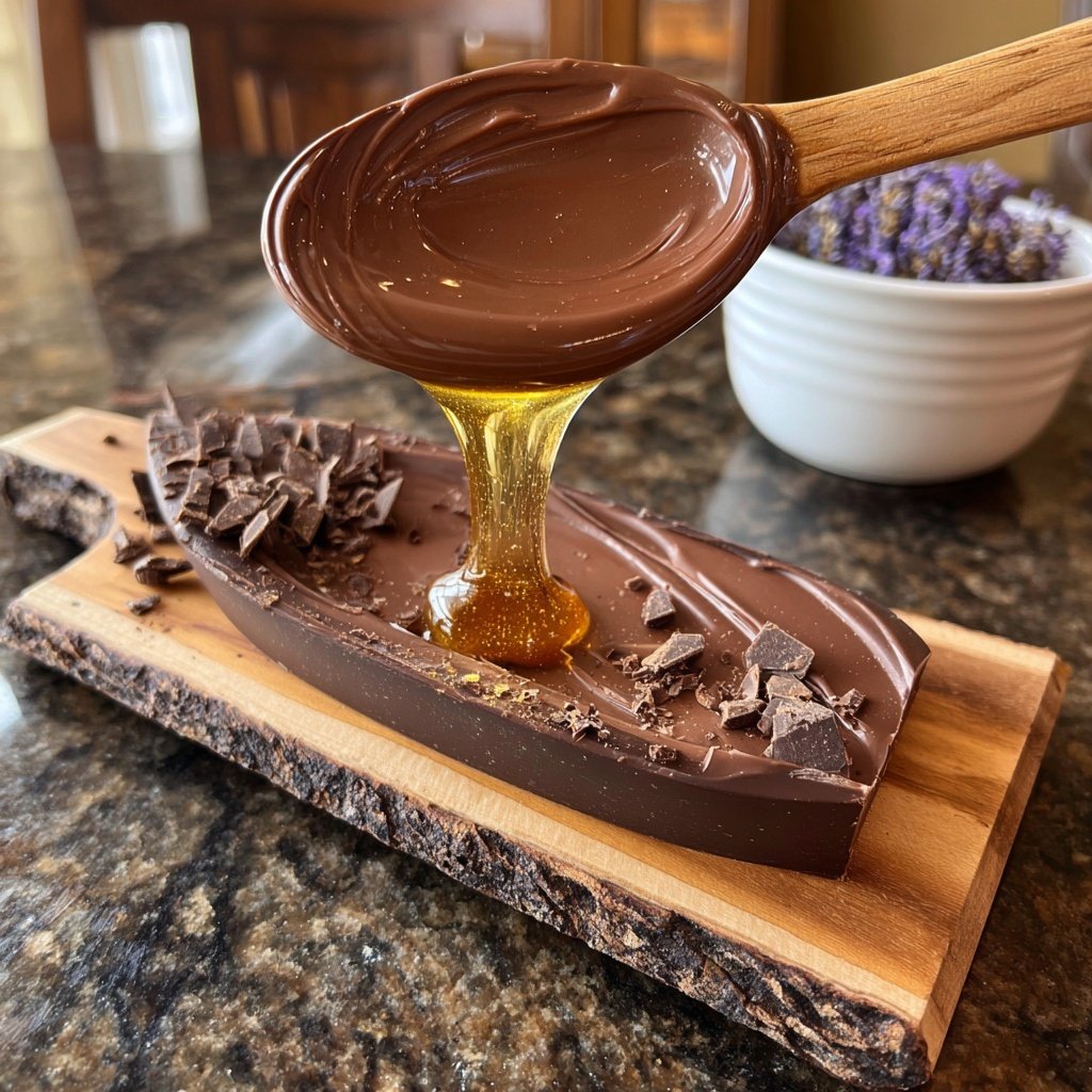 Lavender Honey Chocolate Fondue