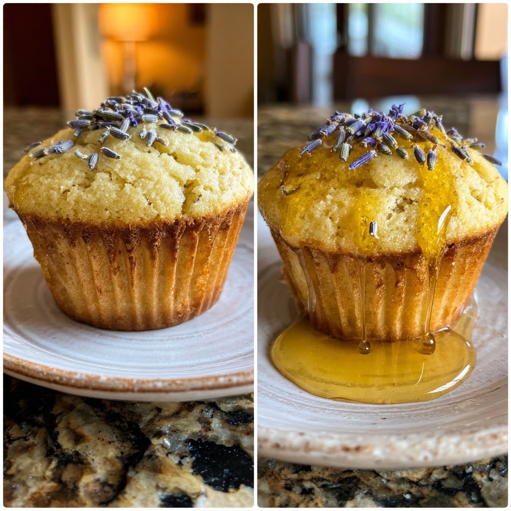 Lavender Honey Cupcake Bliss