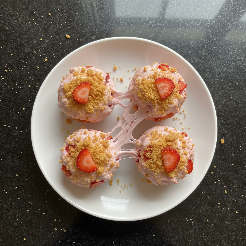 Strawberry Crunch Marshmallow Cups