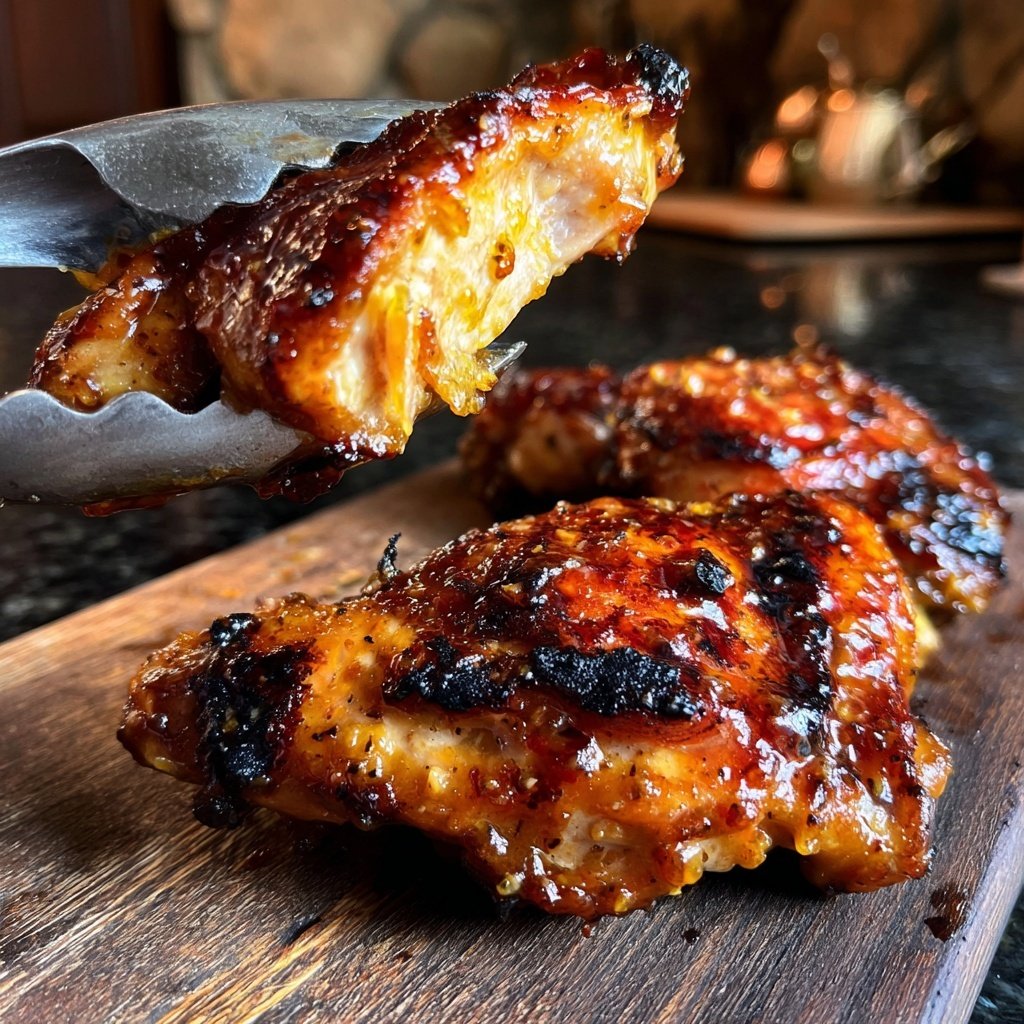 Honey Mustard Chicken Thighs