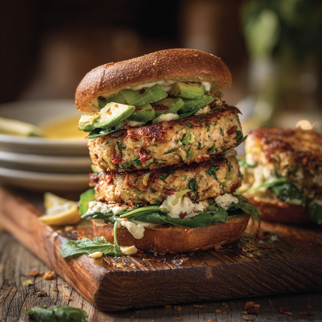 Sun-Dried Tomato Turkey Burgers
