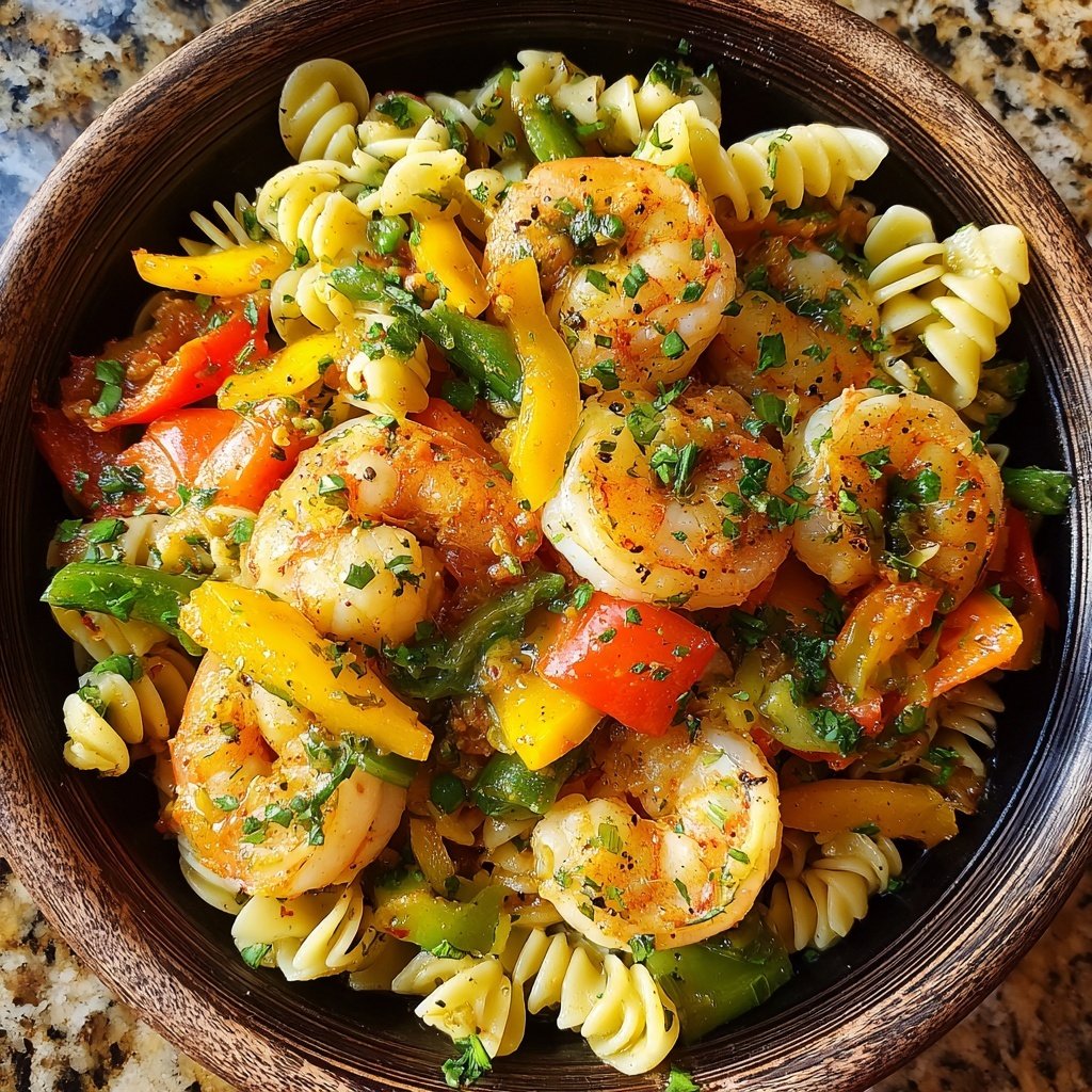 Pasta Primavera with Shrimp