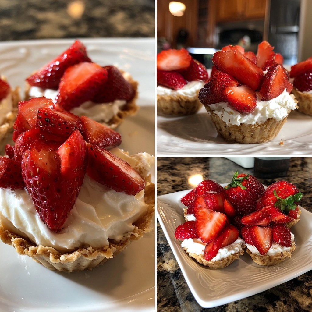 Strawberry Cream Cheese Cups