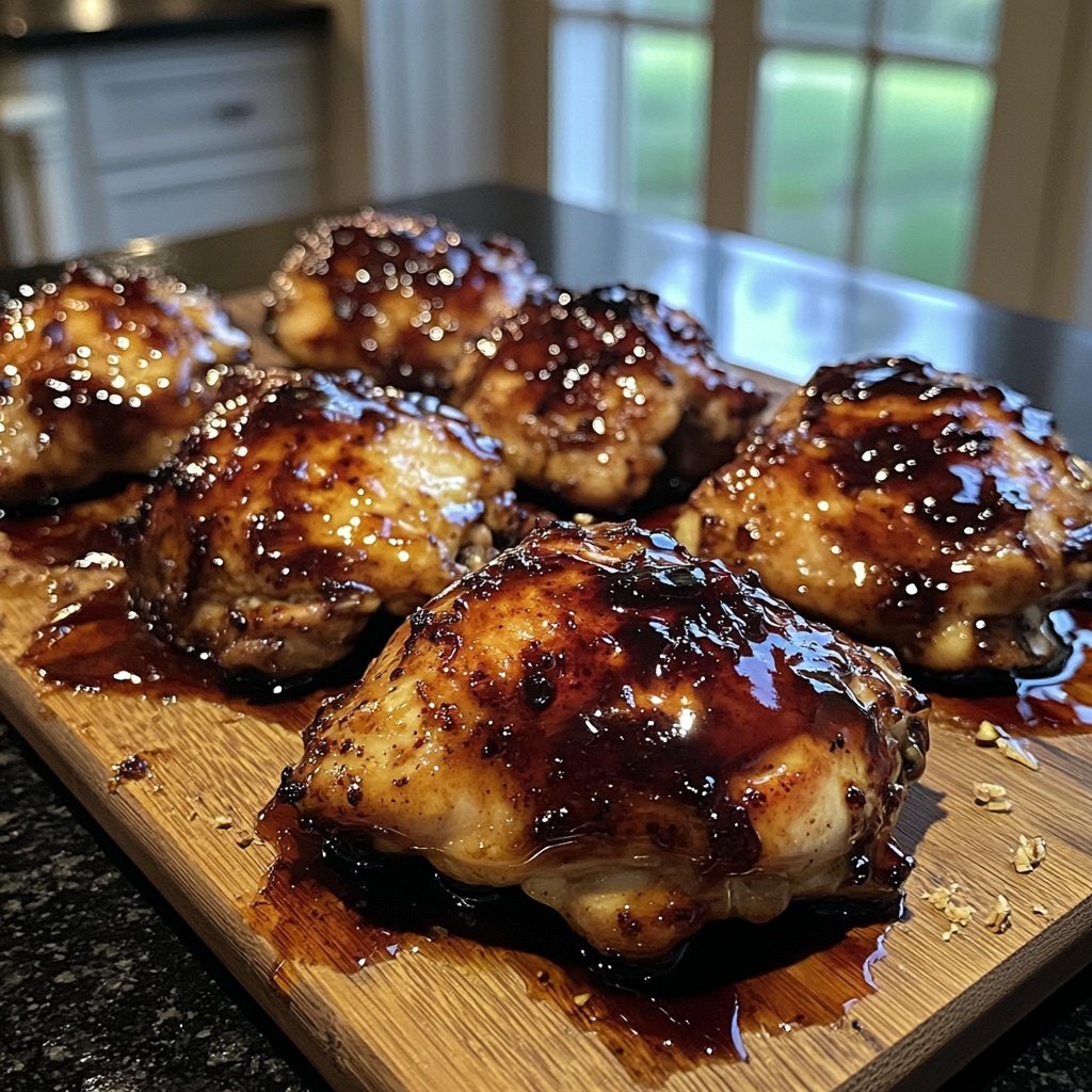 Cherry Balsamic Glazed Chicken