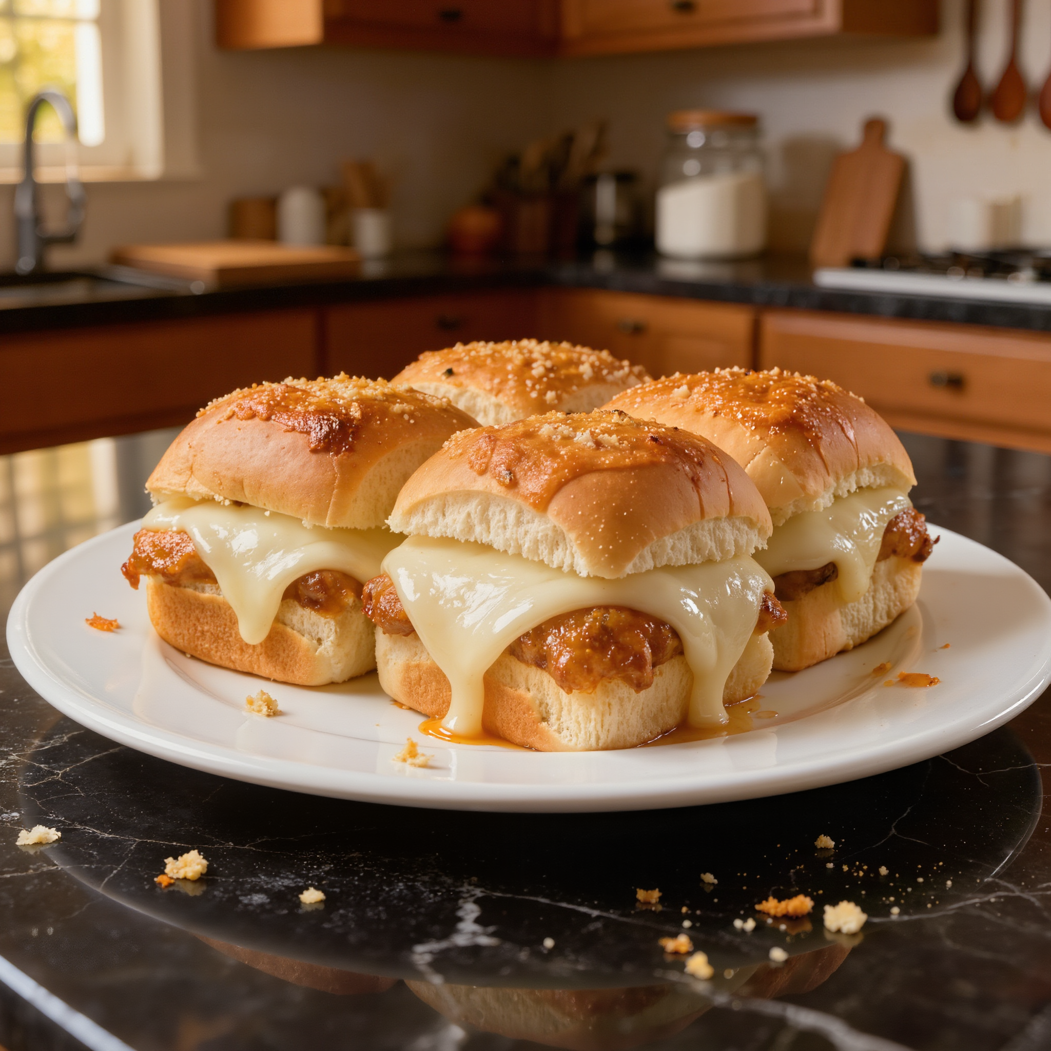 Cheesy Garlic Slider Buns