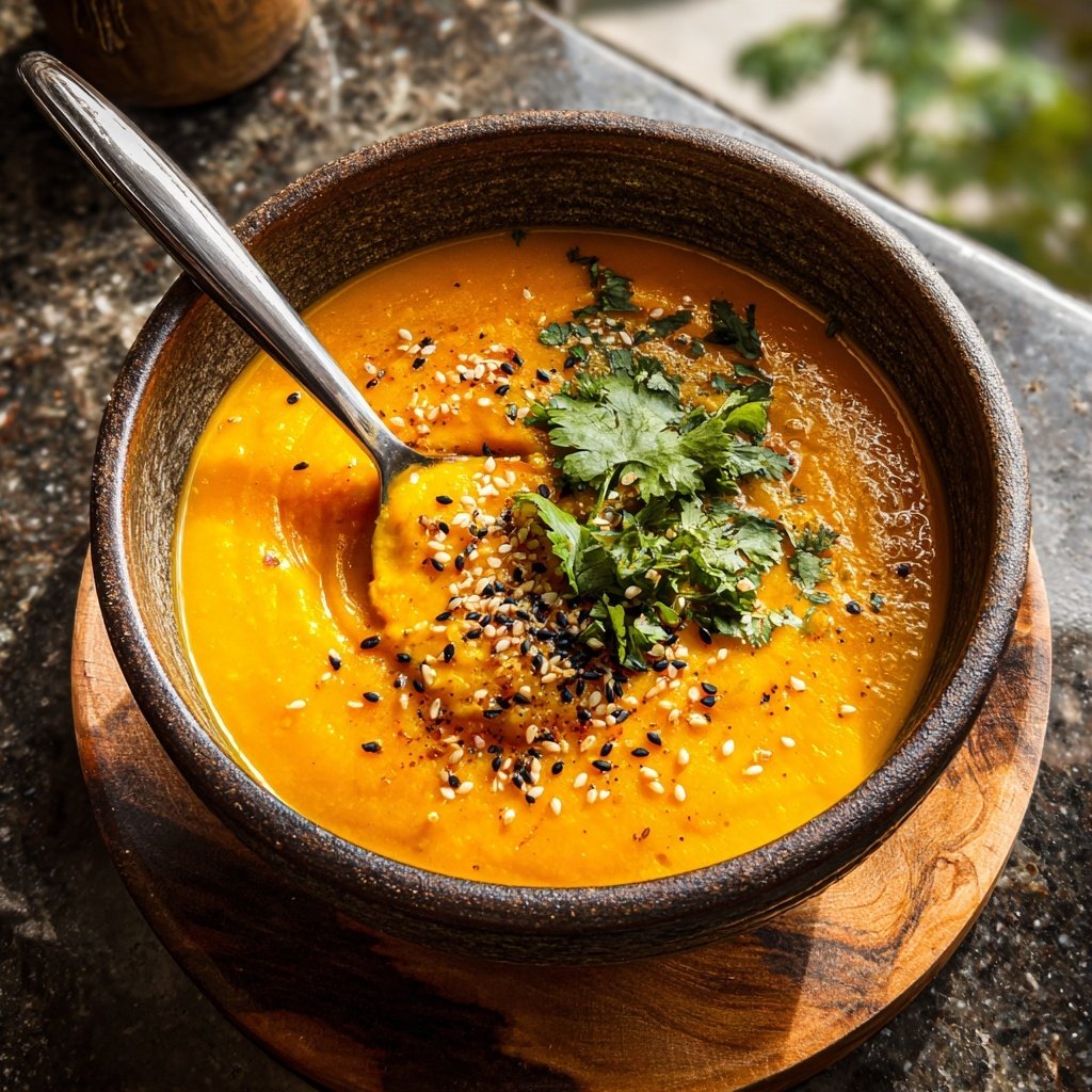 Ginger Miso Carrot Soup