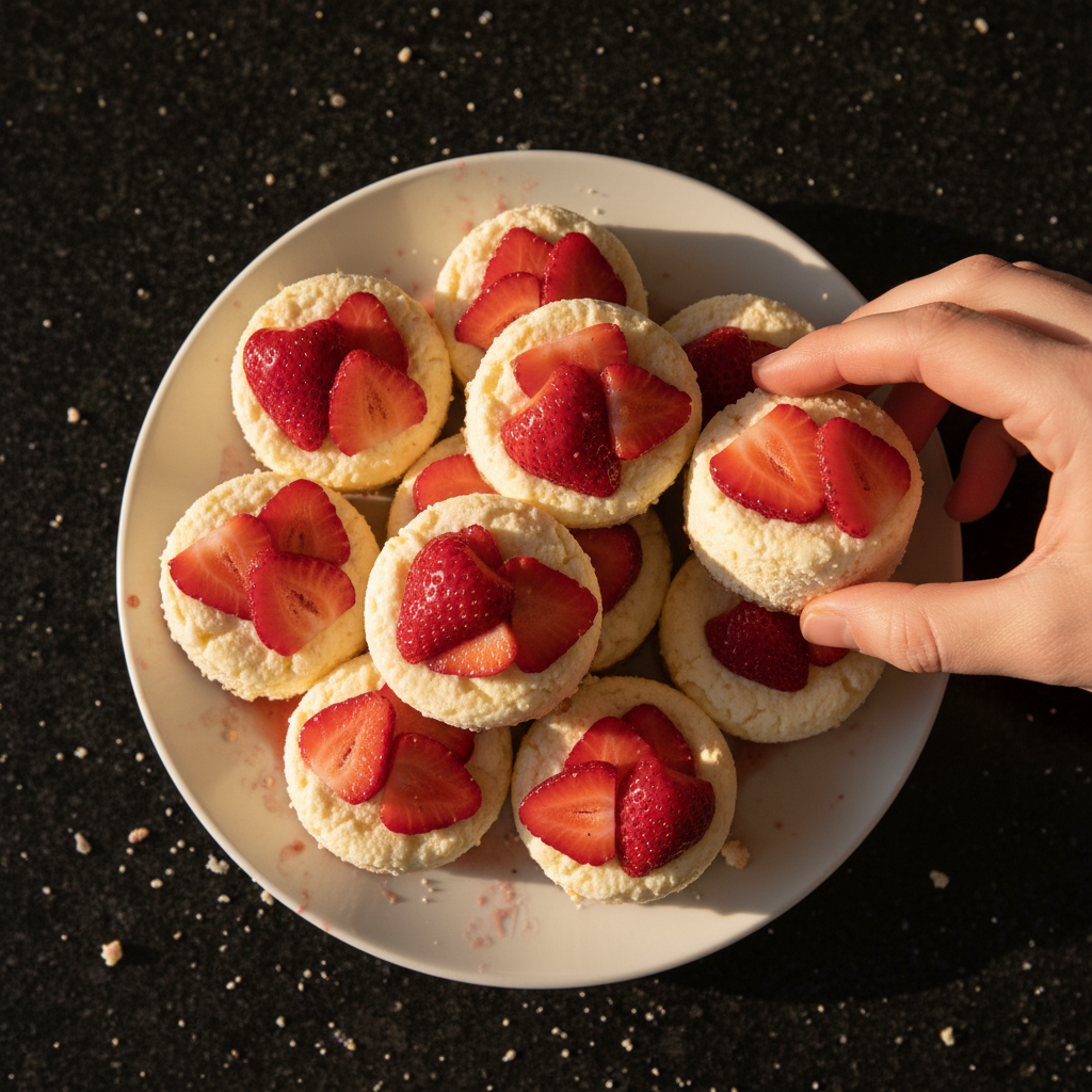 Strawberry Cheesecake Bites