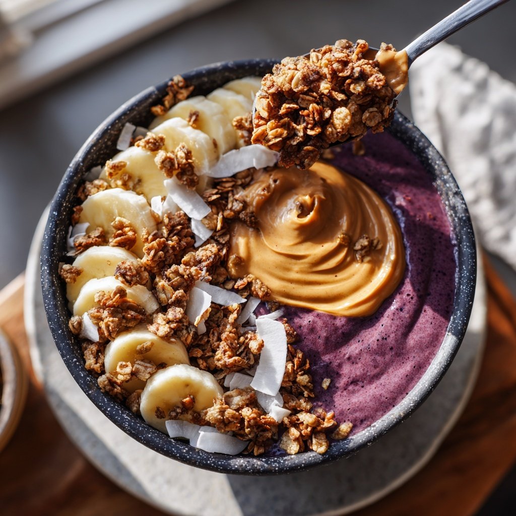 Peanut Butter Acai Bowl