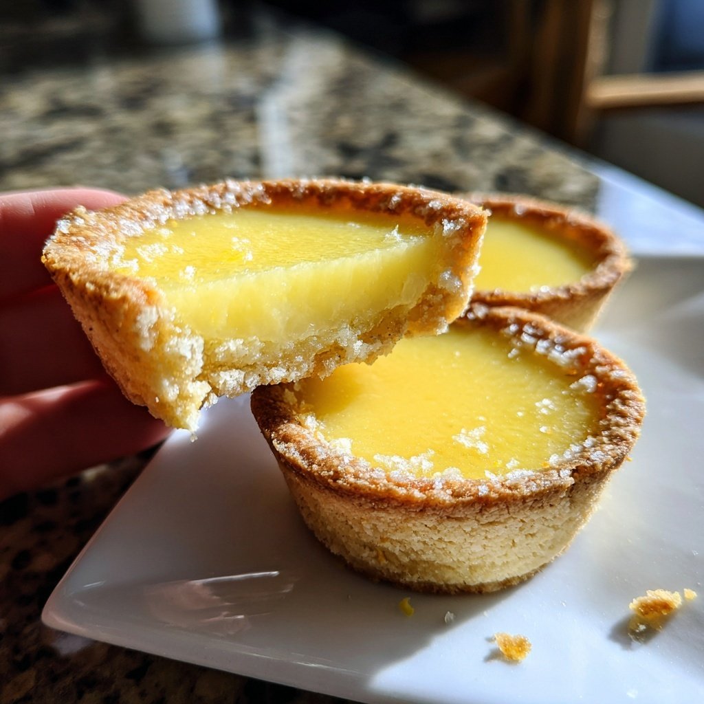 Meyer Lemon Curd Tartlets