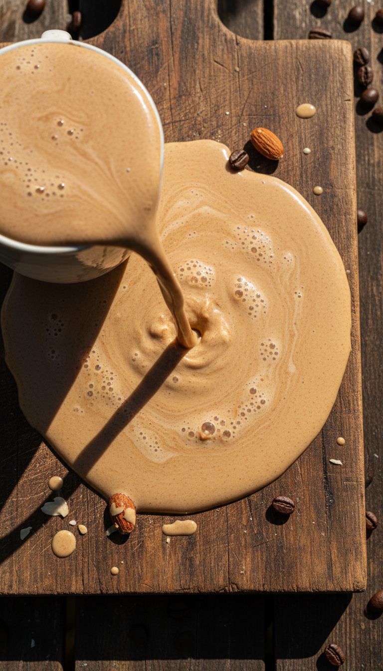Creamy Coffee Almond Smoothie