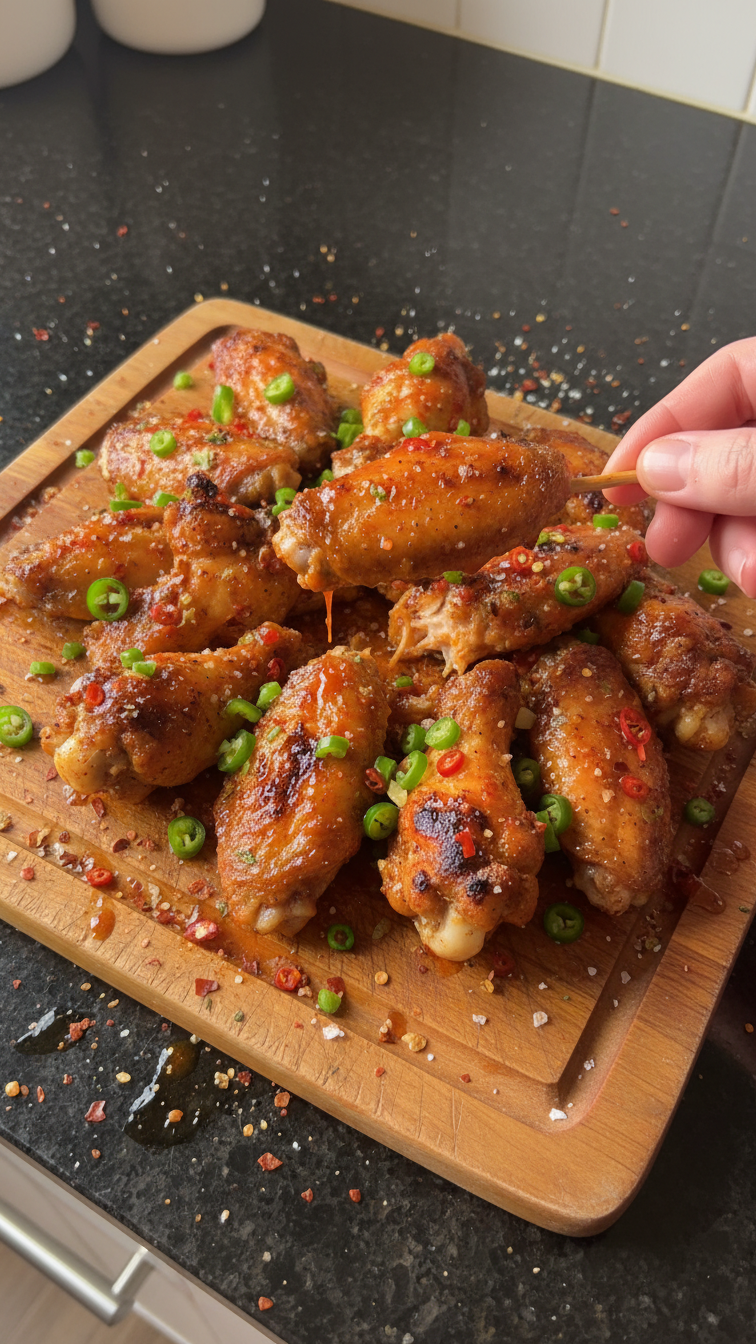 Fiery Jalapeno Chicken Wings